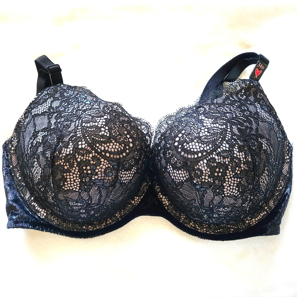 New Victoria's Secret Black Lace Bra